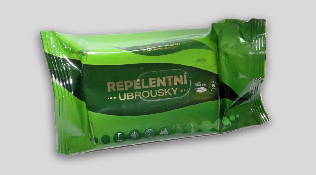 Repelentní ubrousky-15ks